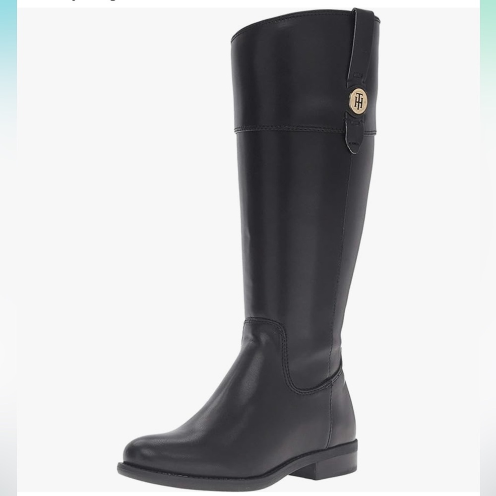Tommy Hilfiger Wide Calf Riding Boots